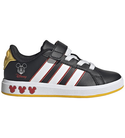 adidas Performance Skór - Grand Court Mickey EL - Svartur/Ftwwht