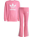 adidas Originals Sweatset - Loose Crew - Rosa