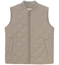 Minymo Waistcoat - Quilted - Timber Wolf
