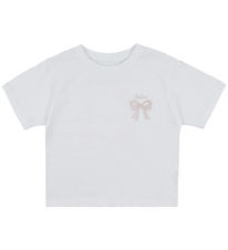 Naam Het T-shirt - NkfKatalin - Bright White