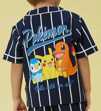 Name It T-Shirt - NmmMaska - Pokémon - Navy Blazer