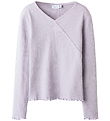 Name It Blouse - Rib - NkfFrida - Mistig Lilac