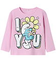 Name It Blouse - NmfFrida - De Smurfen - Roze Glazuur
