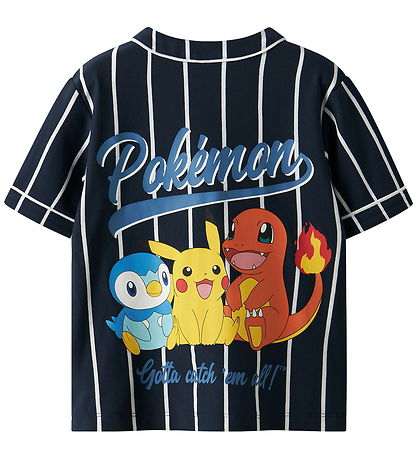 Name It T-shirt - NkmMaska - Pokémon - Navy Blazer
