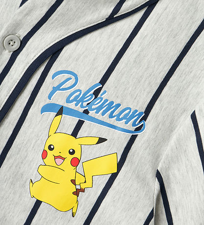 Name It Shorts Set - NkmMaska - Pokémon - Light Grey Melange