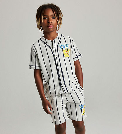 Name It Shorts Set - NkmMaska - Pokémon - Light Grey Melange