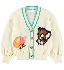 Molo Cardigan - Stickad - Ull - Gaby - Smörkräm