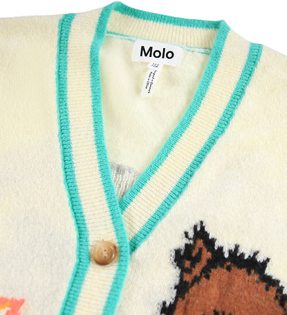 Molo Cardigan - Stickad - Ull - Gaby - Smörkräm