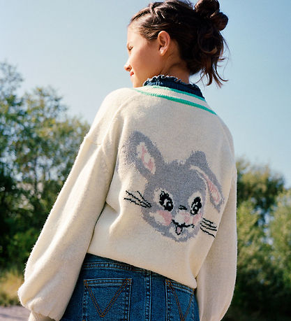 Molo Cardigan - Stickad - Ull - Gaby - Smörkräm