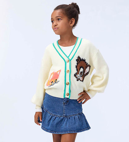 Molo Cardigan - Stickad - Ull - Gaby - Smörkräm