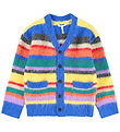 Molo Cardigan - Knitted - Wool - Brutus - Fyzzy Stripe