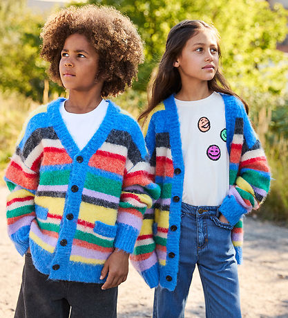 Molo Cardigan - Gebreid - Wol - Brutus - Fyzzy Stripe