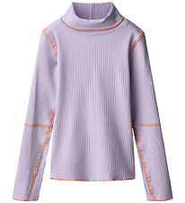 Molo Tröja - Rib - Rennie - Bleknad Purple