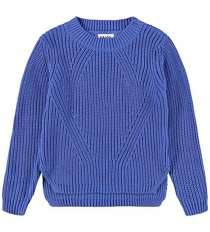 Molo Blouse - Knitted - Gillis - Violet Blue