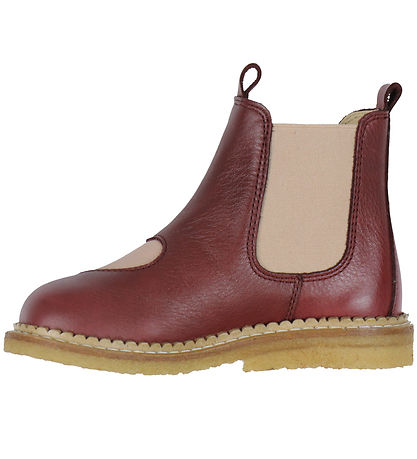 Angulus Boots - Chelsea - Berry w. Heart