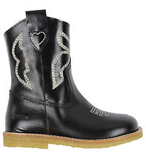 Angulus Boots - Cowboy - Black