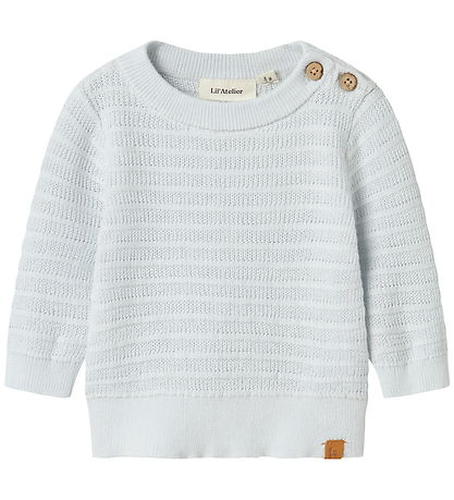 Lil' Atelier Blouse - Knitted - NbnFrejo - Ancient Water