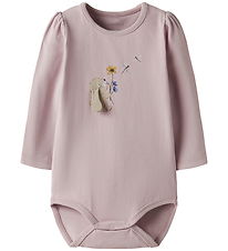 Name It Body l/ä - NbfKorn - Polerad Lilac