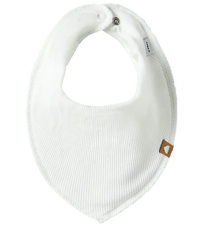 Name It Bibs - 3-Pack - Rib - NbmYasimkillo - Cloud Dancer