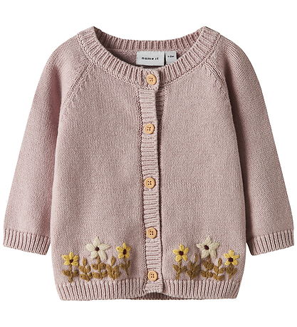 Name It Cardigan - Knitted - NbfKamma - Burnished Lilac