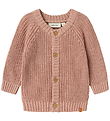 Lil' Atelier Cardigan - Noos - Stickad - NbnEmlen - Misty Rose