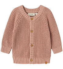 Lil' Atelier Cardigan - Noos - Stickad - NbnEmlen - Misty Rose