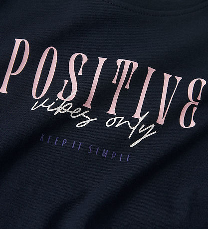 Name It Blouse - Loose - NkfViolet - Navy Blazer/Positive