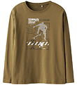 Name It Tröja - Loose - NkmVagno - Matt Gold/Gata