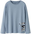 Name It Tröja - Loose - NkmVagno - Dusty Blue/LVL