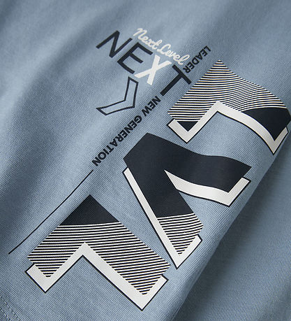 Name It Tröja - Loose - NkmVagno - Dusty Blue/LVL