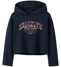 Name It Hoodie - NkfViala - Navy Blazer/Brooklyn Street