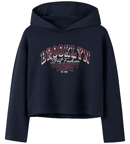 Name It Hoodie - NkfViala - Navy Blazer/Brooklyn Street