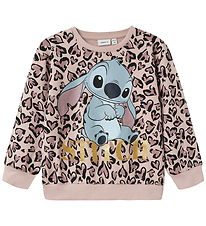 Name It Sweatshirt - NmfJanni Stitch - Polerad Lilac