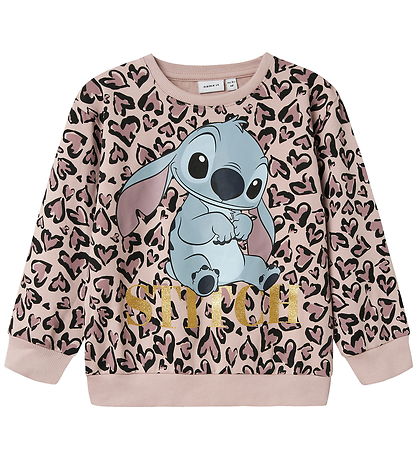 Name It Sweatshirt - NmfJanni Stitch - Polerad Lilac