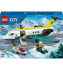 LEGO® City - Ambulancevliegtuig 60465 - 403 Onderdelen
