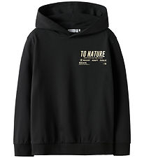Name It Hoodie - NkmLaurel - Black