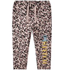 Name It Sweatpants - NmfJanni - Stitch - Polerad Lilac