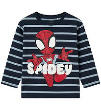 Name It Blouse - NmmJosue - Spidey - Navy Blazer/Dusty Blue