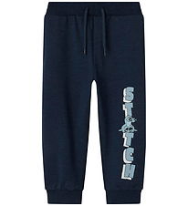Name It Sweatpants - NmmJasp - Stitch - Marinblå Blazer