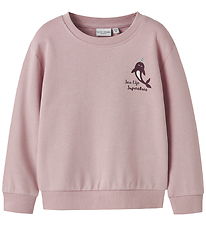 Name It Sweatshirt - NmfVasacha - Polerad Lilac/Narval