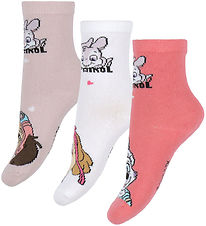 Name It Strumpor - 3-pack - NmfJippy - Paw Patrol - Rosa
