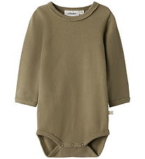 Lil' Atelier Samfella l/e - Slim - NbfThoro - Sepia blær