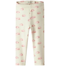 Lil' Atelier Leggings - NbnLayo - Noos - Turtledove/Rosa Cloud