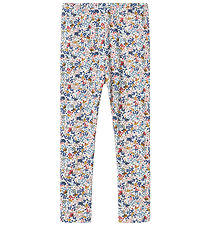 Name It Leggings - NmfKyla - Cloud Dansare m. Blommor