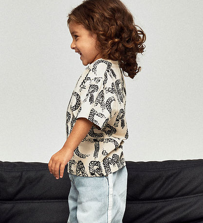 Name It T-shirt - NmmLeander - Peyote w. Letters