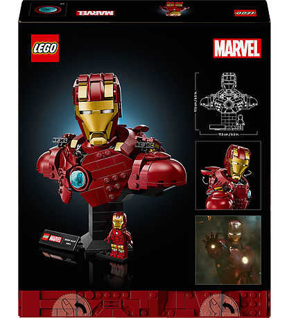LEGO® Marvel - Iron Man MK4 – byst 76327 - 436 Delar