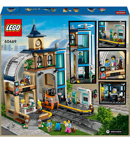 LEGO® City - Central Train Station 60469 - 752 Parts