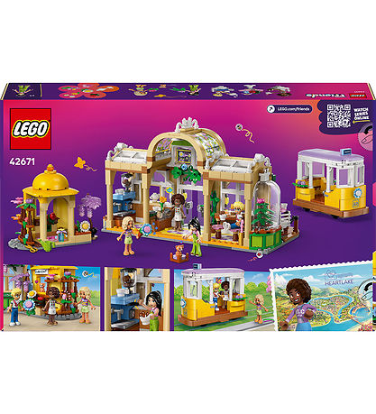 LEGO® Friends - Kafé med blomsterbutikk 42671 - 1138 Partar