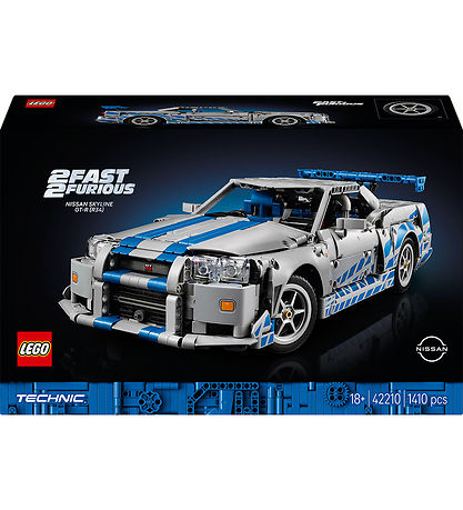 LEGO® Technic - 2 Fast 2 Wütender Nissan Sky... 42210 - 1410 Tei