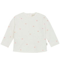 Minymo Sweatshirt - Viscose/Cotton - Marshmallow White